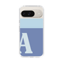 Slim Protection Case［ Original - initial two tone - A blue ］