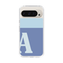 Slim Protection Case［ Original - initial two tone - A blue ］