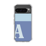 Slim Protection Case［ Original - initial two tone - A blue ］