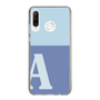 Slim Protection Case［ Original - initial two tone - A blue ］