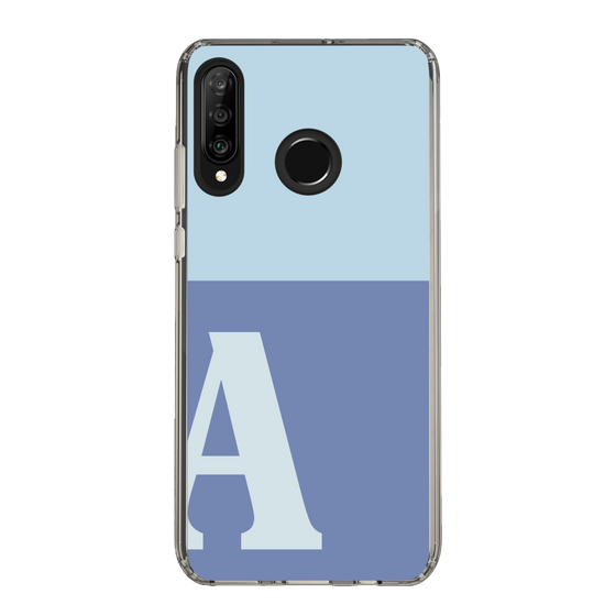 Slim Protection Case［ Original - initial two tone - A blue ］