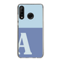 Slim Protection Case［ Original - initial two tone - A blue ］