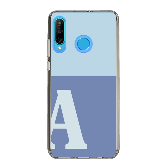 Slim Protection Case［ Original - initial two tone - A blue ］