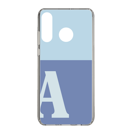 Slim Protection Case［ Original - initial two tone - A blue ］