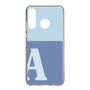 Slim Protection Case［ Original - initial two tone - A blue ］