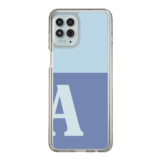 Slim Protection Case［ Original - initial two tone - A blue ］