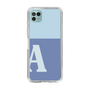 Slim Protection Case［ Original - initial two tone - A blue ］