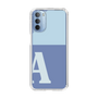Slim Protection Case［ Original - initial two tone - A blue ］