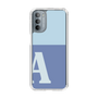 Slim Protection Case［ Original - initial two tone - A blue ］