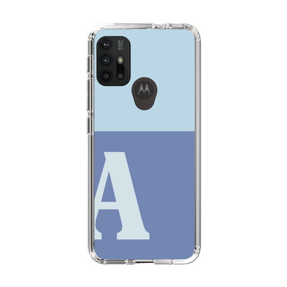 Slim Protection Case［ Original - initial two tone - A blue ］