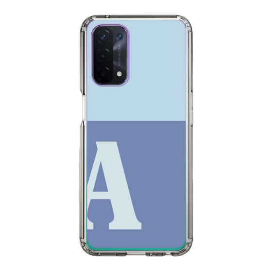 Slim Protection Case［ Original - initial two tone - A blue ］