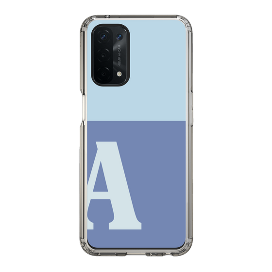 Slim Protection Case［ Original - initial two tone - A blue ］