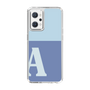 Slim Protection Case［ Original - initial two tone - A blue ］