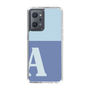 Slim Protection Case［ Original - initial two tone - A blue ］