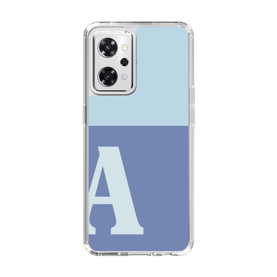 Slim Protection Case［ オリジナル - initial two tone - A blue ］