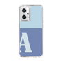 Slim Protection Case［ オリジナル - initial two tone - A blue ］