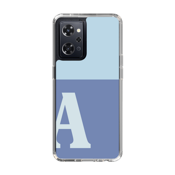 Slim Protection Case［ オリジナル - initial two tone - A blue ］