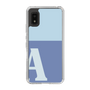 Slim Protection Case［ Original - initial two tone - A blue ］