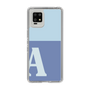 Slim Protection Case［ Original - initial two tone - A blue ］