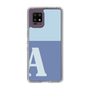 Slim Protection Case［ Original - initial two tone - A blue ］