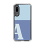 Slim Protection Case［ Original - initial two tone - A blue ］