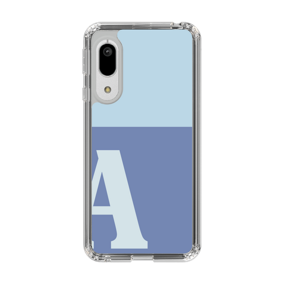 Slim Protection Case［ Original - initial two tone - A blue ］