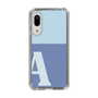 Slim Protection Case［ Original - initial two tone - A blue ］