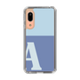 Slim Protection Case［ Original - initial two tone - A blue ］
