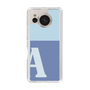 Slim Protection Case［ Original - initial two tone - A blue ］