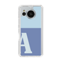 Slim Protection Case［ Original - initial two tone - A blue ］