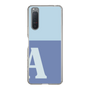 Slim Protection Case［ Original - initial two tone - A blue ］