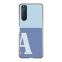 Slim Protection Case［ Original - initial two tone - A blue ］