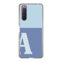 Slim Protection Case［ Original - initial two tone - A blue ］