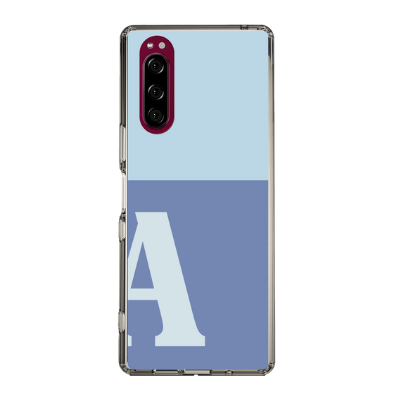 Slim Protection Case［ Original - initial two tone - A blue ］