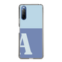 Slim Protection Case［ Original - initial two tone - A blue ］