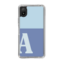 Slim Protection Case［ Original - initial two tone - A blue ］