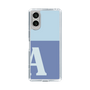 Slim Protection Case［ Original - initial two tone - A blue ］
