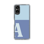 Slim Protection Case［ Original - initial two tone - A blue ］