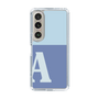 Slim Protection Case［ Original - initial two tone - A blue ］