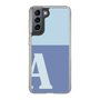 Slim Protection Case［ Original - initial two tone - A blue ］