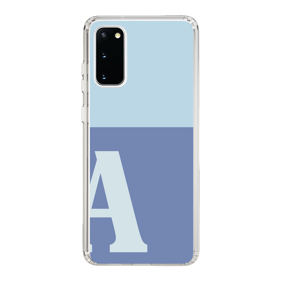 Slim Protection Case［ Original - initial two tone - A blue ］