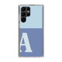 Slim Protection Case［ Original - initial two tone - A blue ］