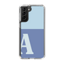Slim Protection Case［ Original - initial two tone - A blue ］