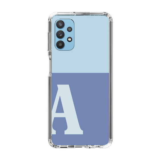 Slim Protection Case［ Original - initial two tone - A blue ］