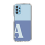 Slim Protection Case［ Original - initial two tone - A blue ］