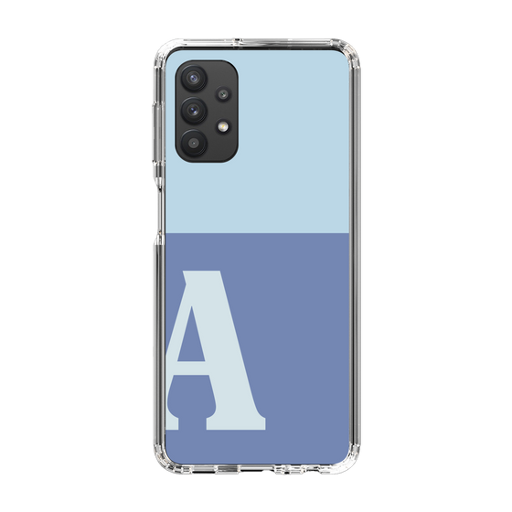 Slim Protection Case［ Original - initial two tone - A blue ］