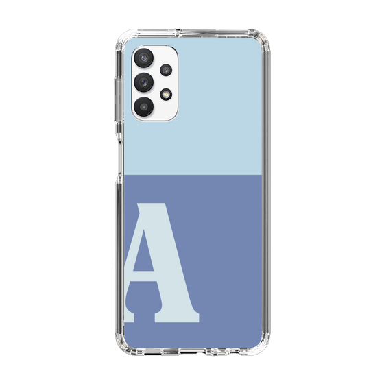 Slim Protection Case［ Original - initial two tone - A blue ］