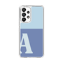 Slim Protection Case［ Original - initial two tone - A blue ］