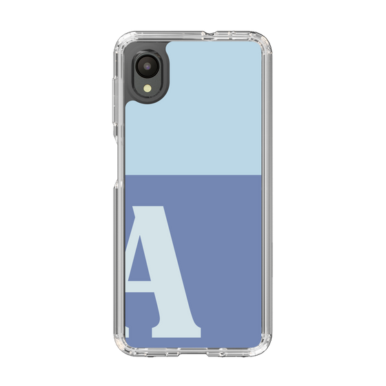 Slim Protection Case［ Original - initial two tone - A blue ］