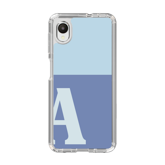 Slim Protection Case［ Original - initial two tone - A blue ］